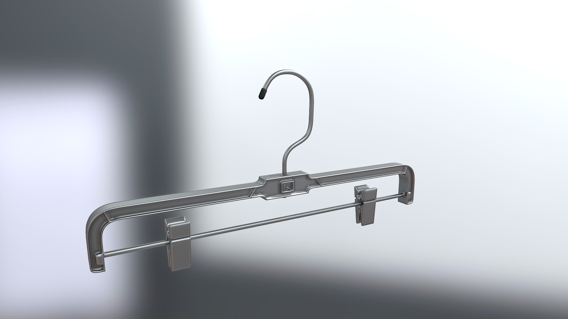 Metal Hanger (Pants) 3d model