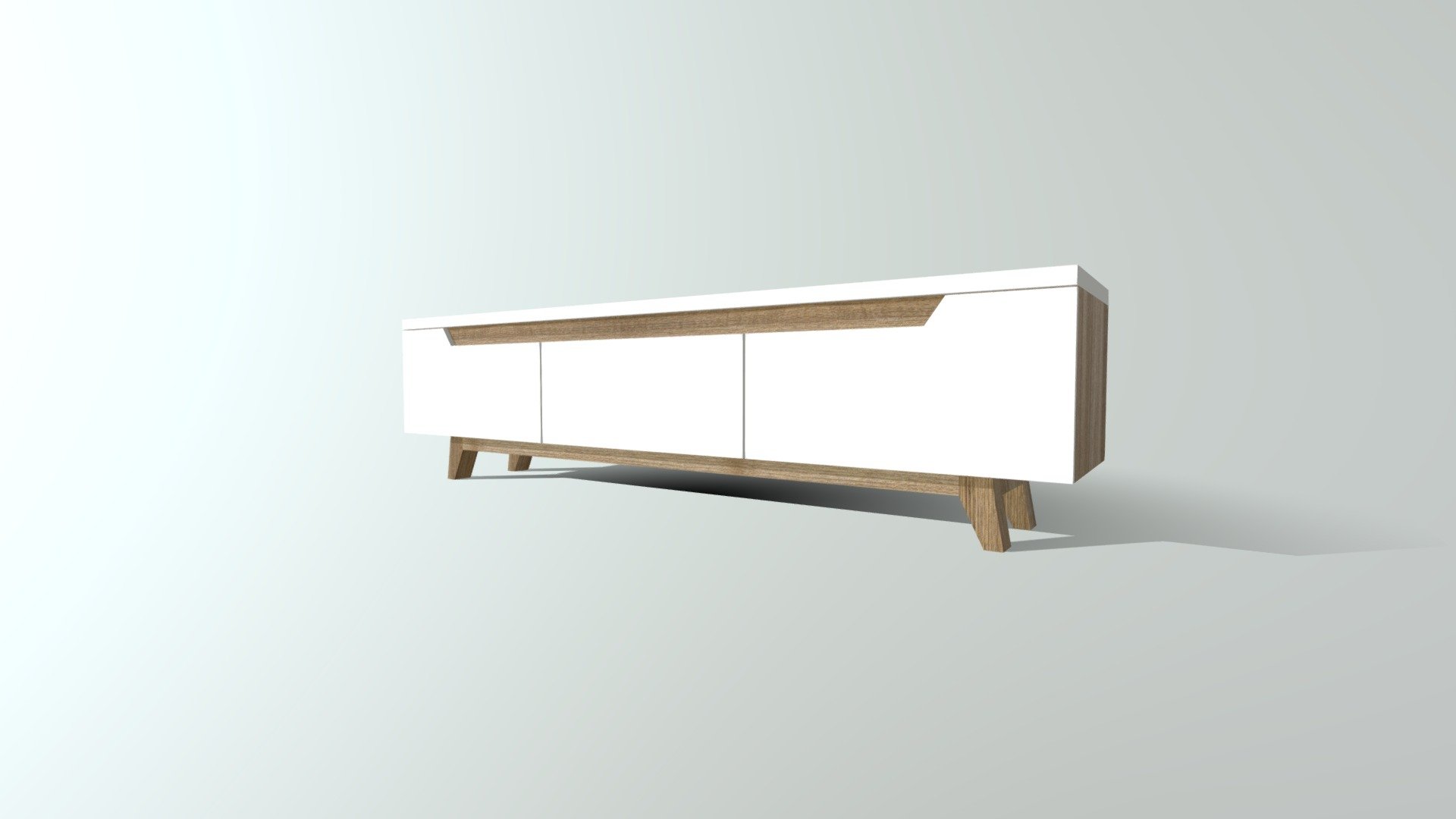 TV Stand S1M1 3d model