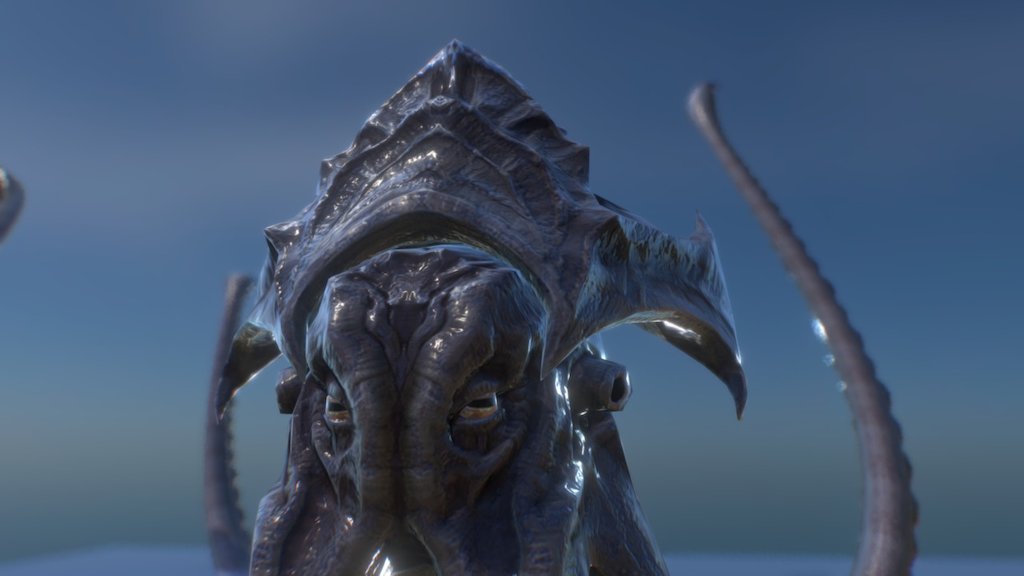 Kraken 3d model