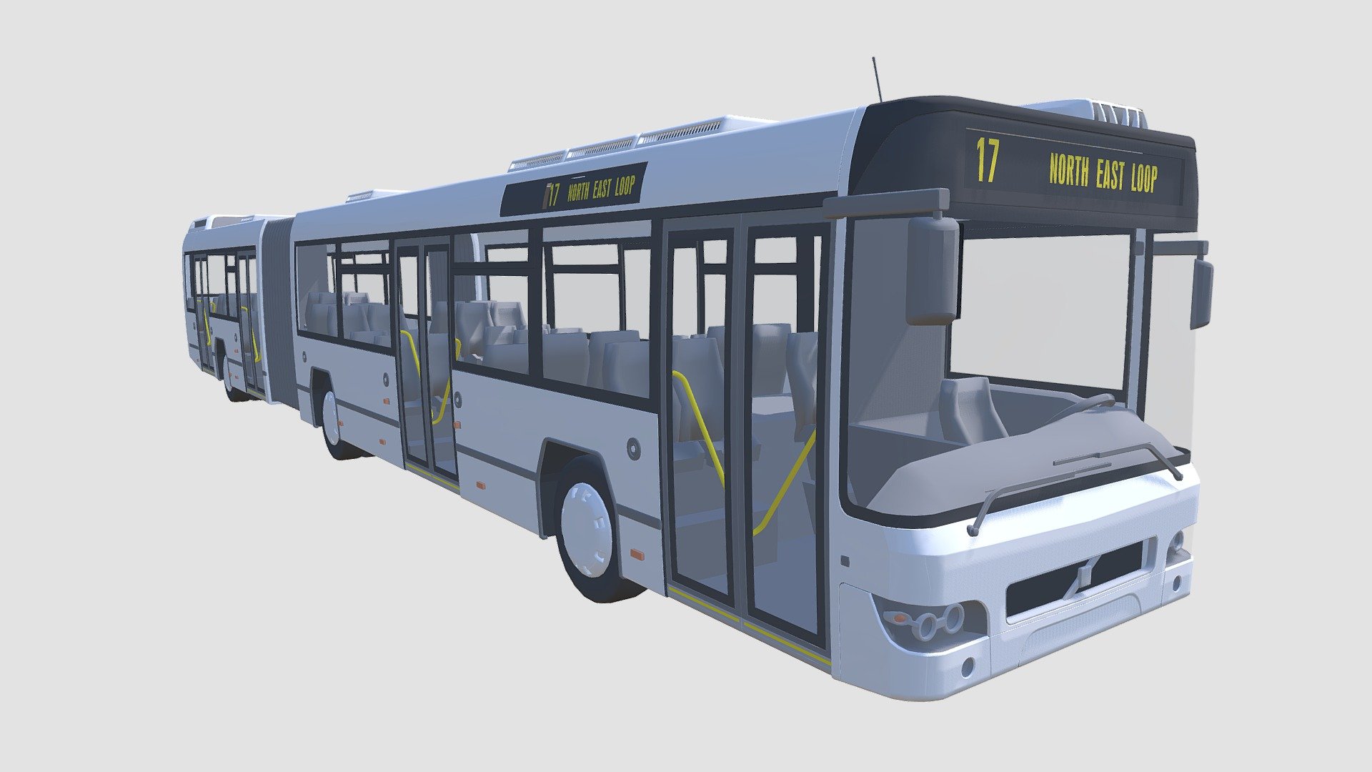 city bus 3d model