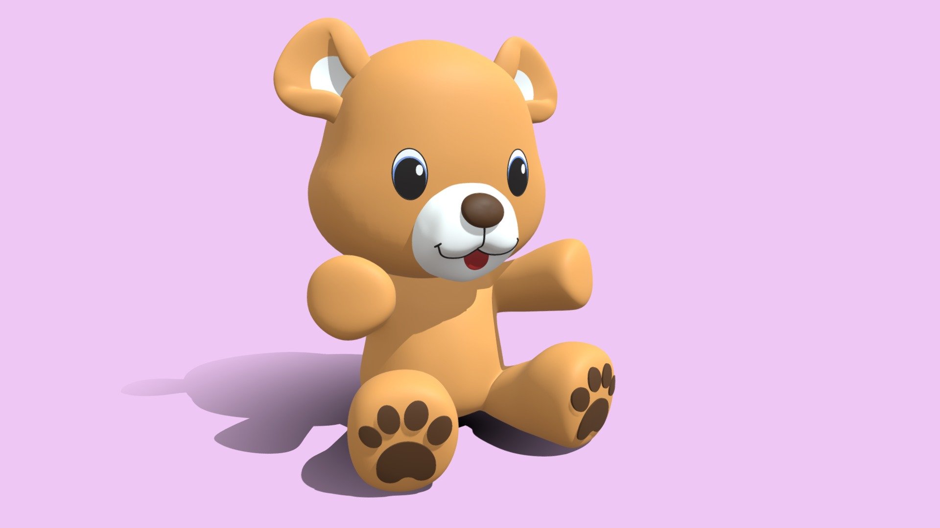 TEDDY  BEAR 3d model