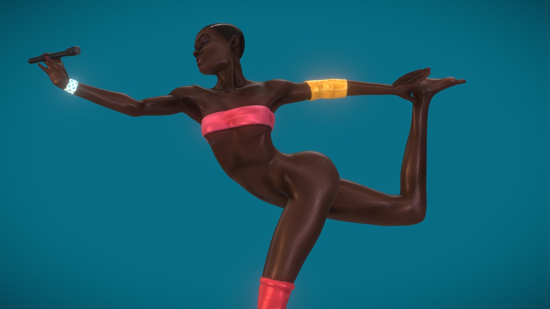 GraceJones 3d model