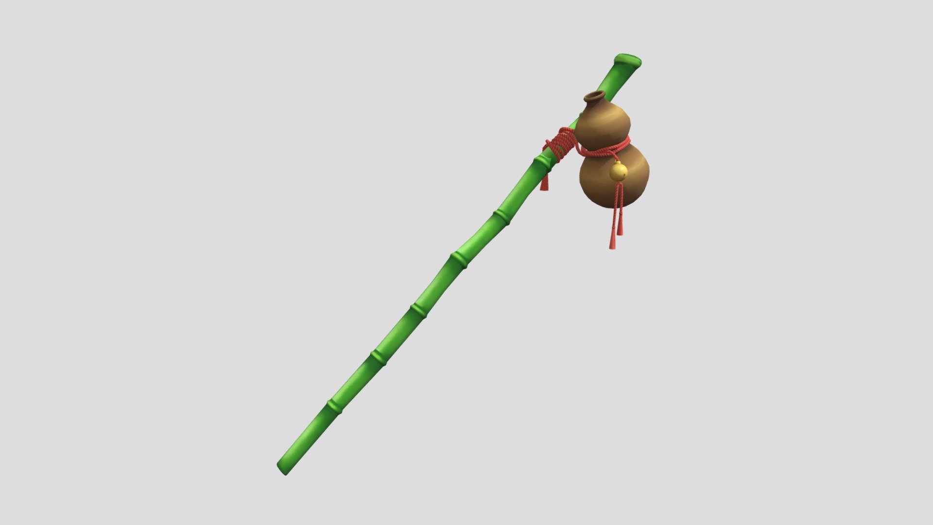 Bamboo Staff 3d model