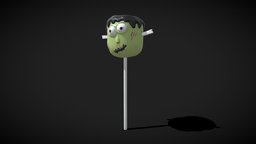 Frankenstein Cake Pop