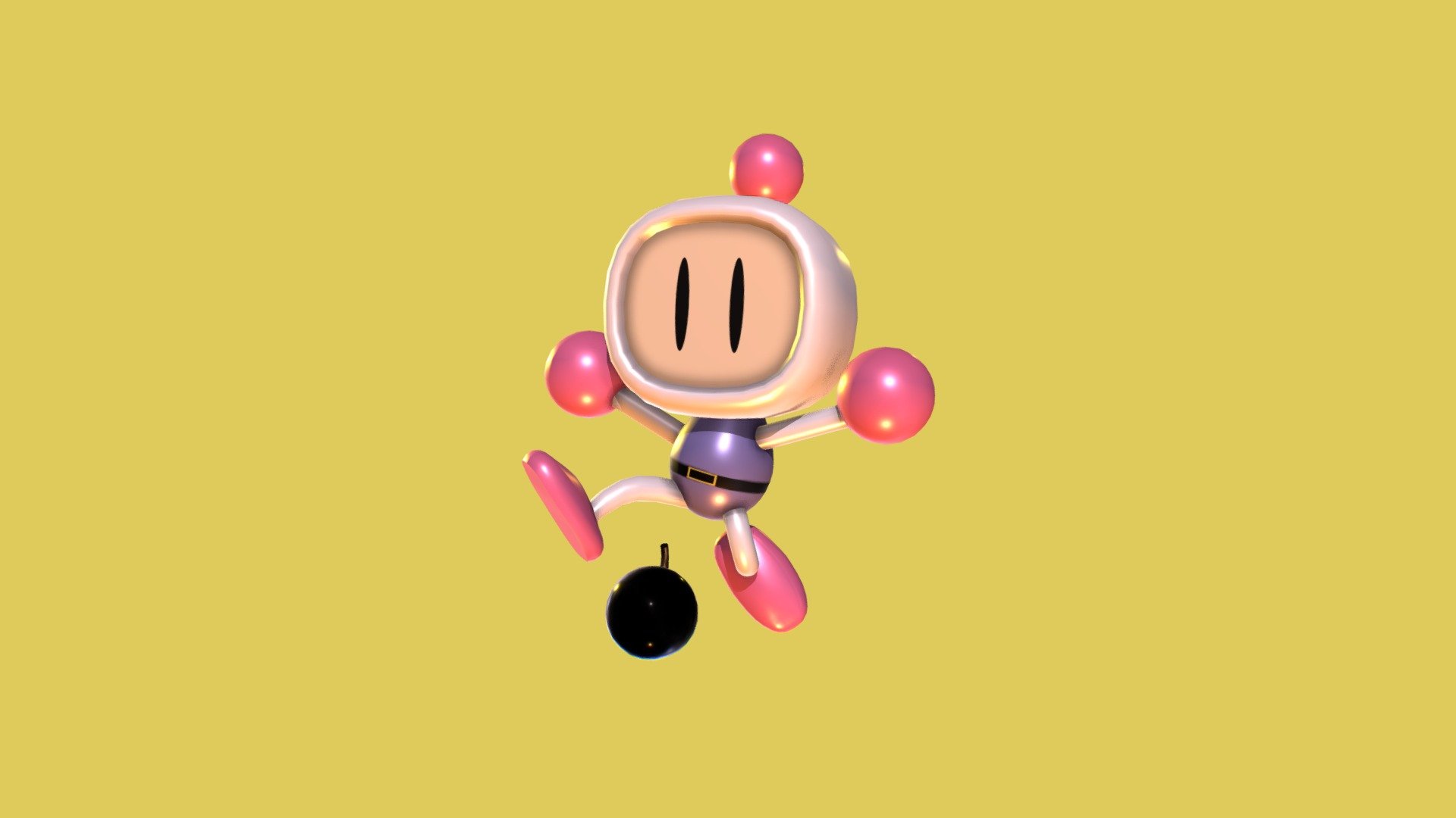 Bomberman 3d model