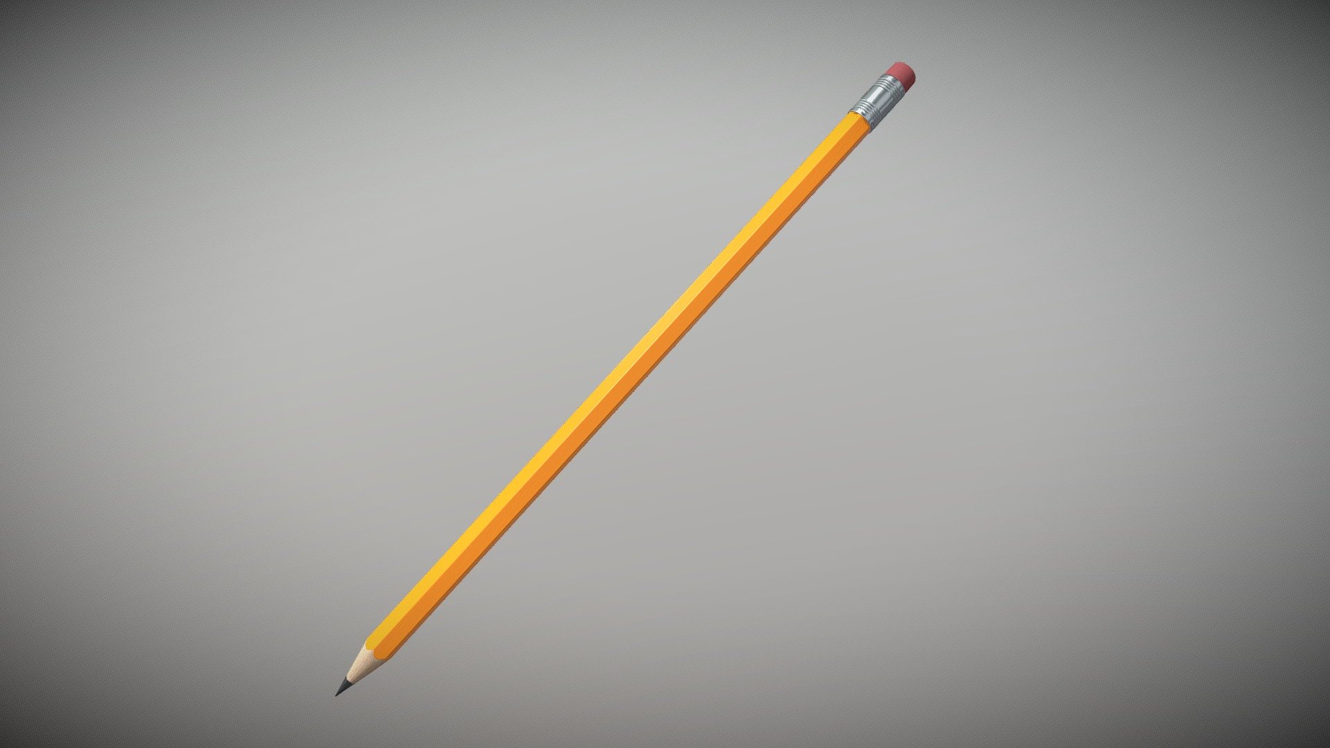 Pencil 3d model