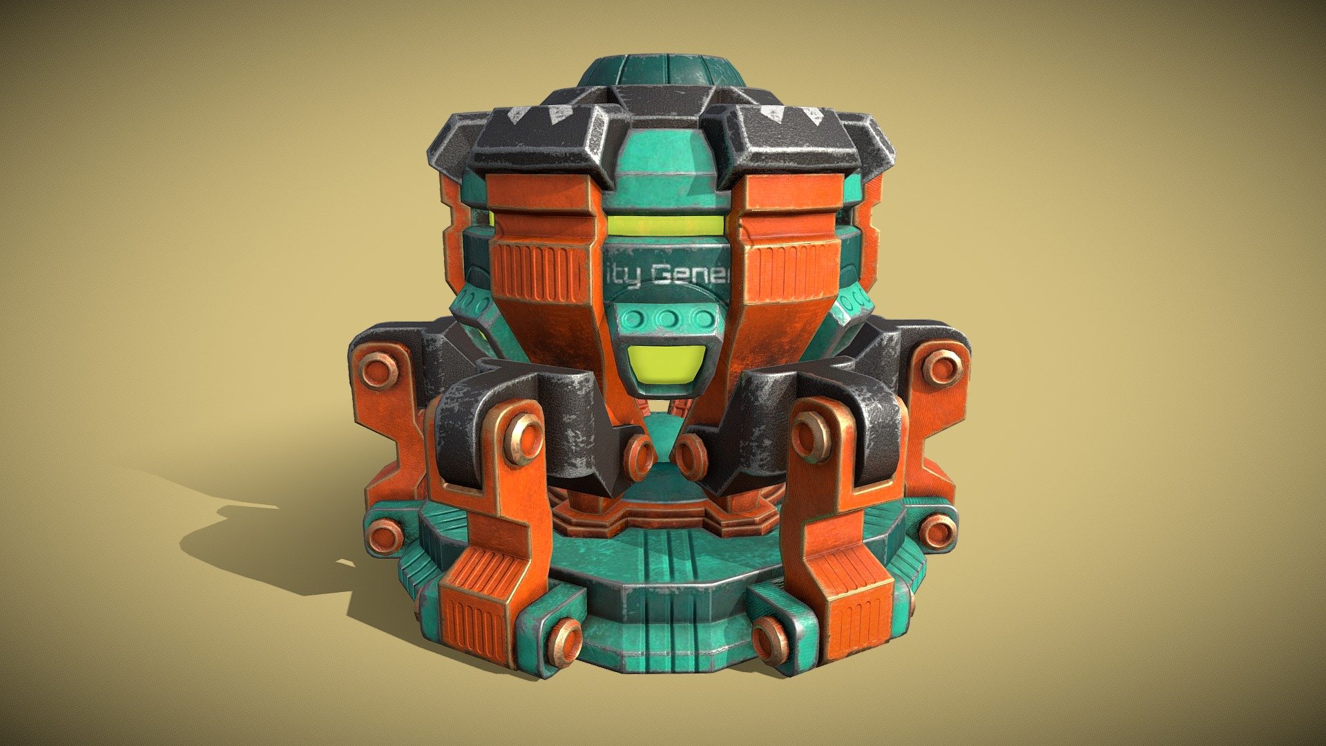 Gravity Generator 3d model