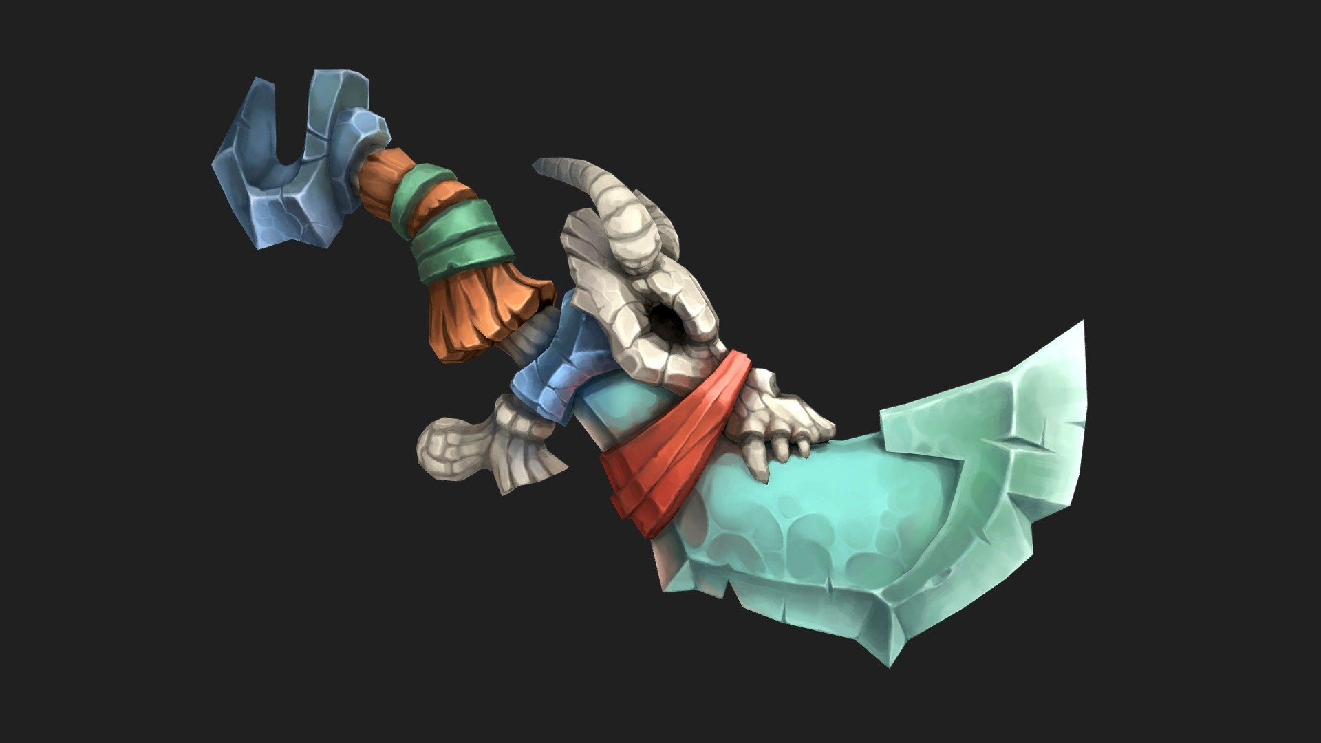 Necromancer Kniife 3d model