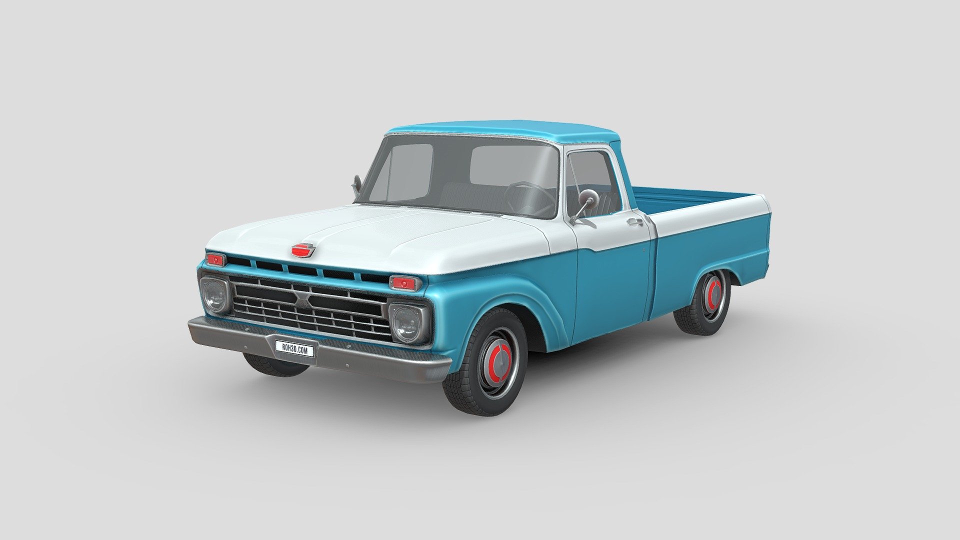 Low Poly Car 3d model