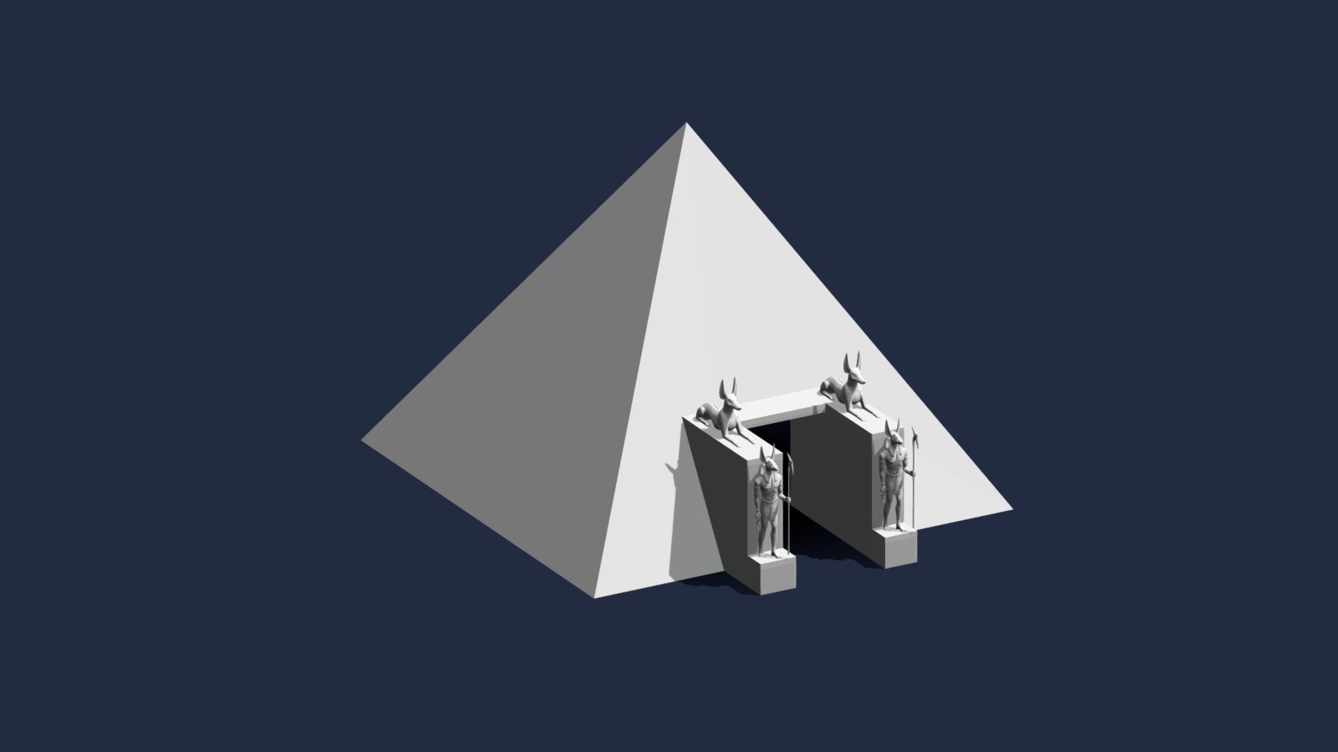 Egyptian Pyramid 3d model