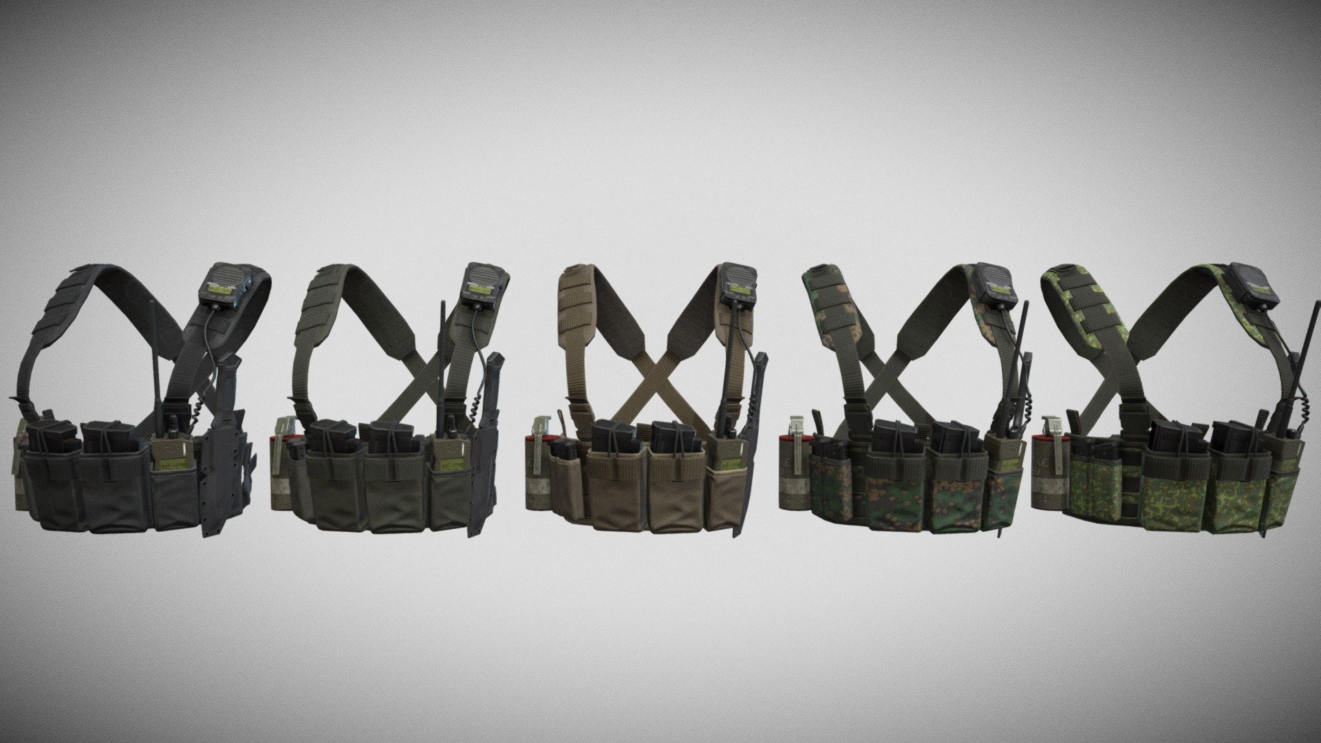 Tactical Vest 3d model