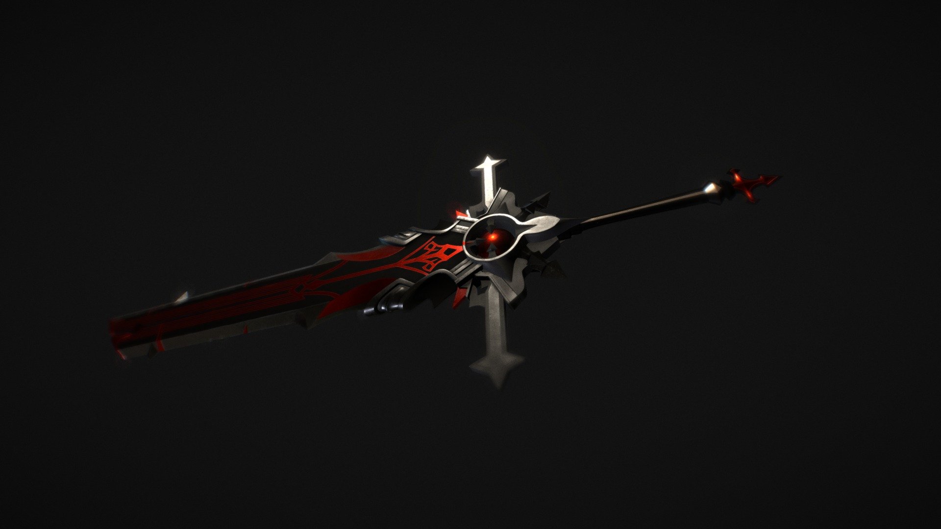 Genshin Sword 3d model