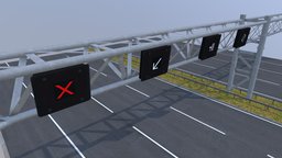 Motorway Gantry