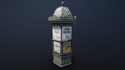 French Kiosk (1940s)