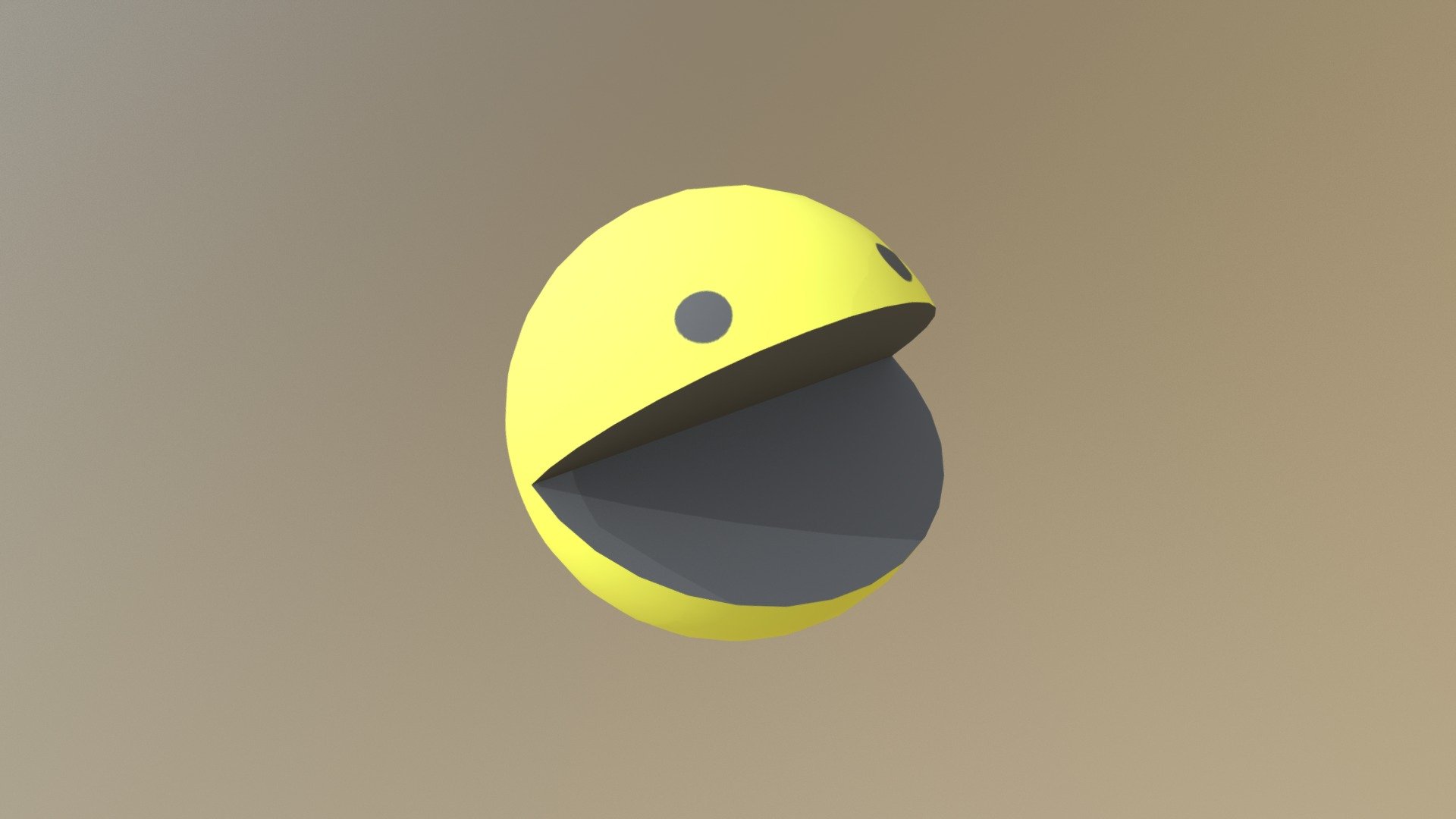 PacMan 3d model