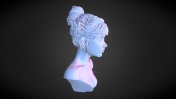 Female Head Sculpt