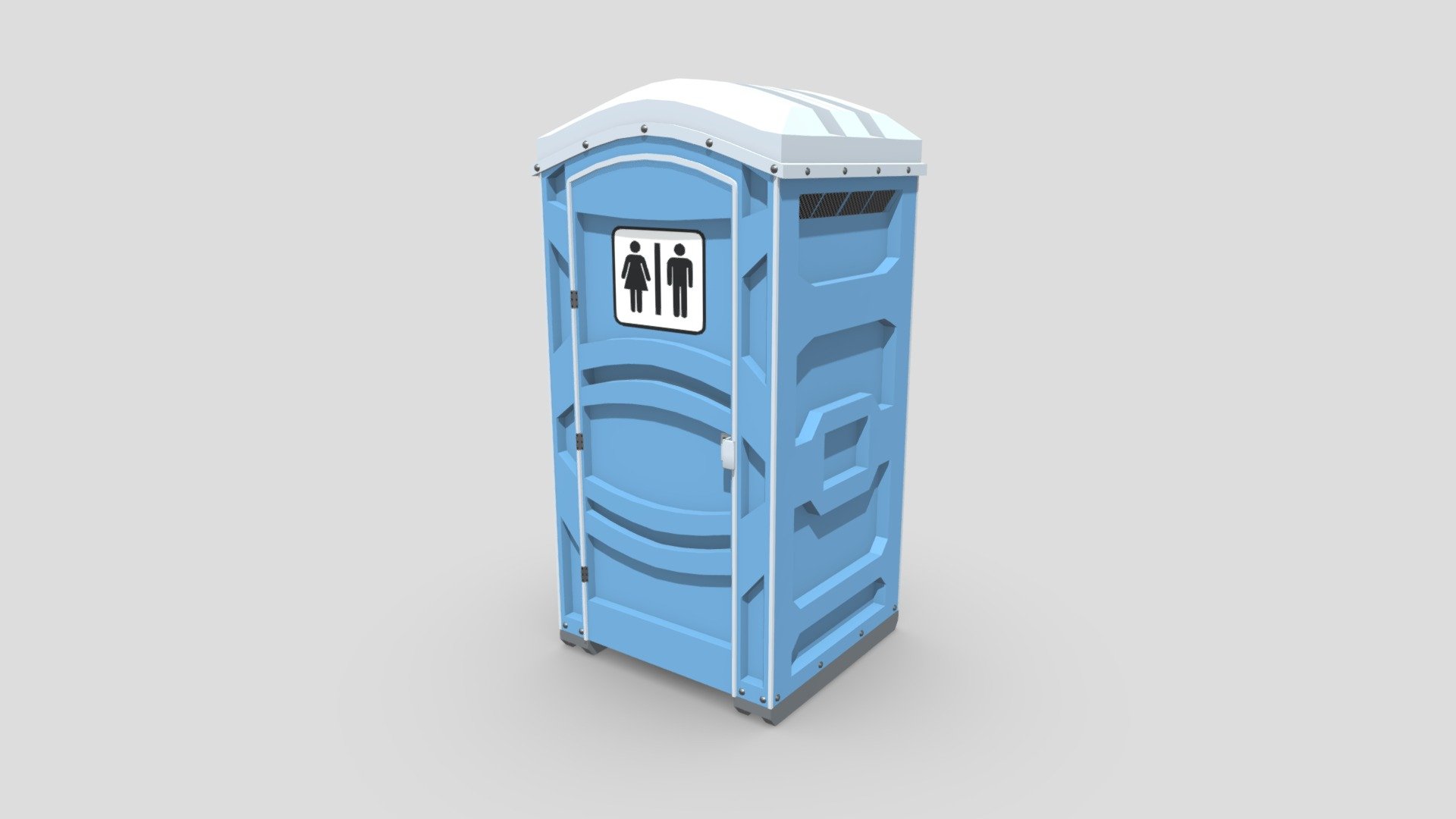 Portable Toilet 3d model