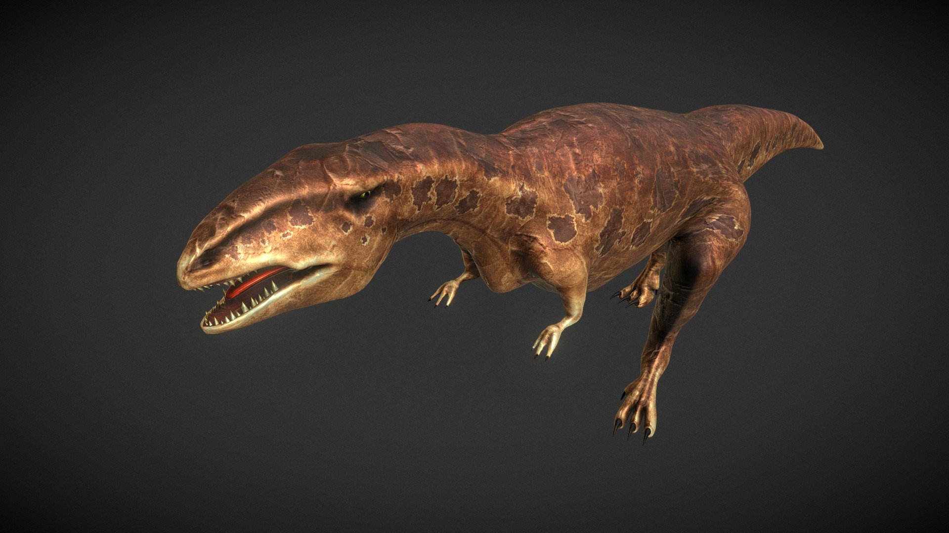 Gigantozaur 3d model