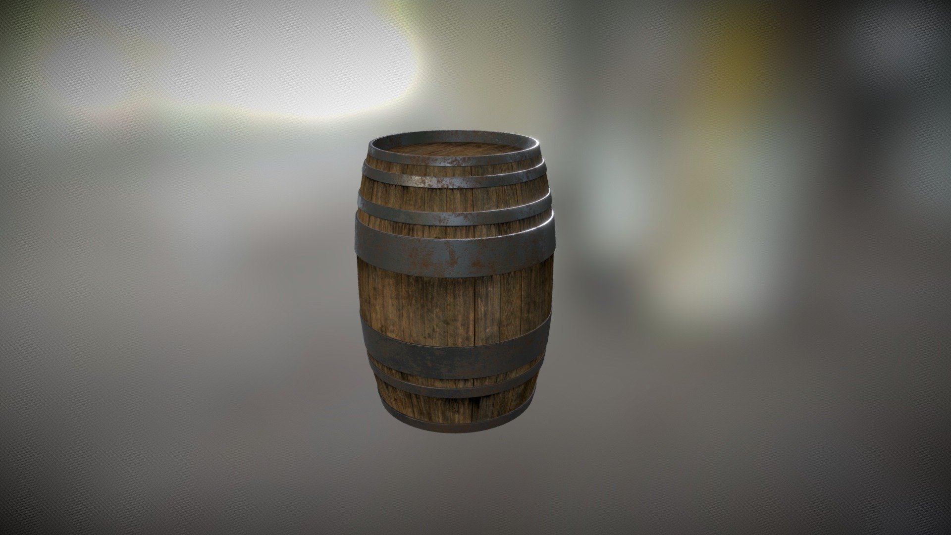 Barrel 3d model