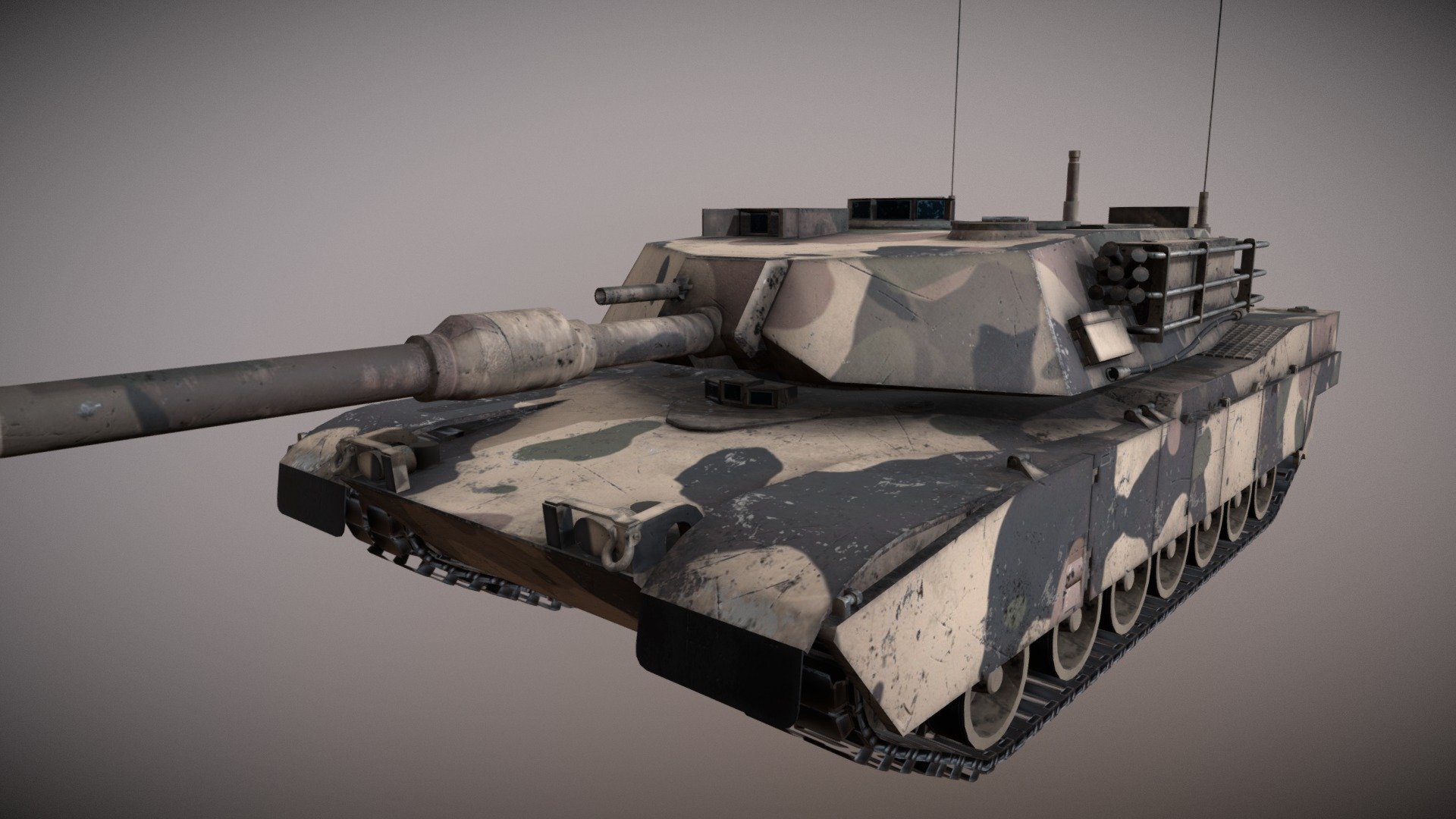 M1 Abrams 3d model