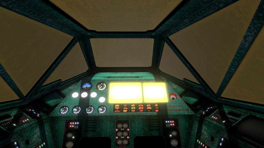 Diavolt Cockpit 3d model