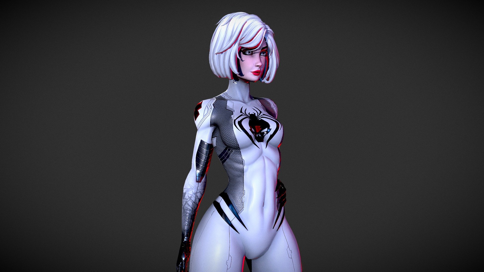 White Widow 3d model