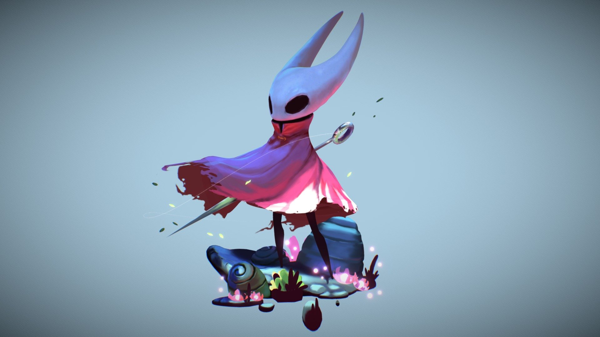 Hollow Knight Hornet (Yoshiyaki) 3d model