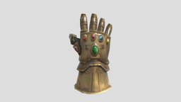 Infinity Gauntlet (Textured) (No Rig)