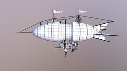 Zeppelin wireframe