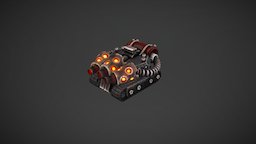 Flame Tank for RTS Game