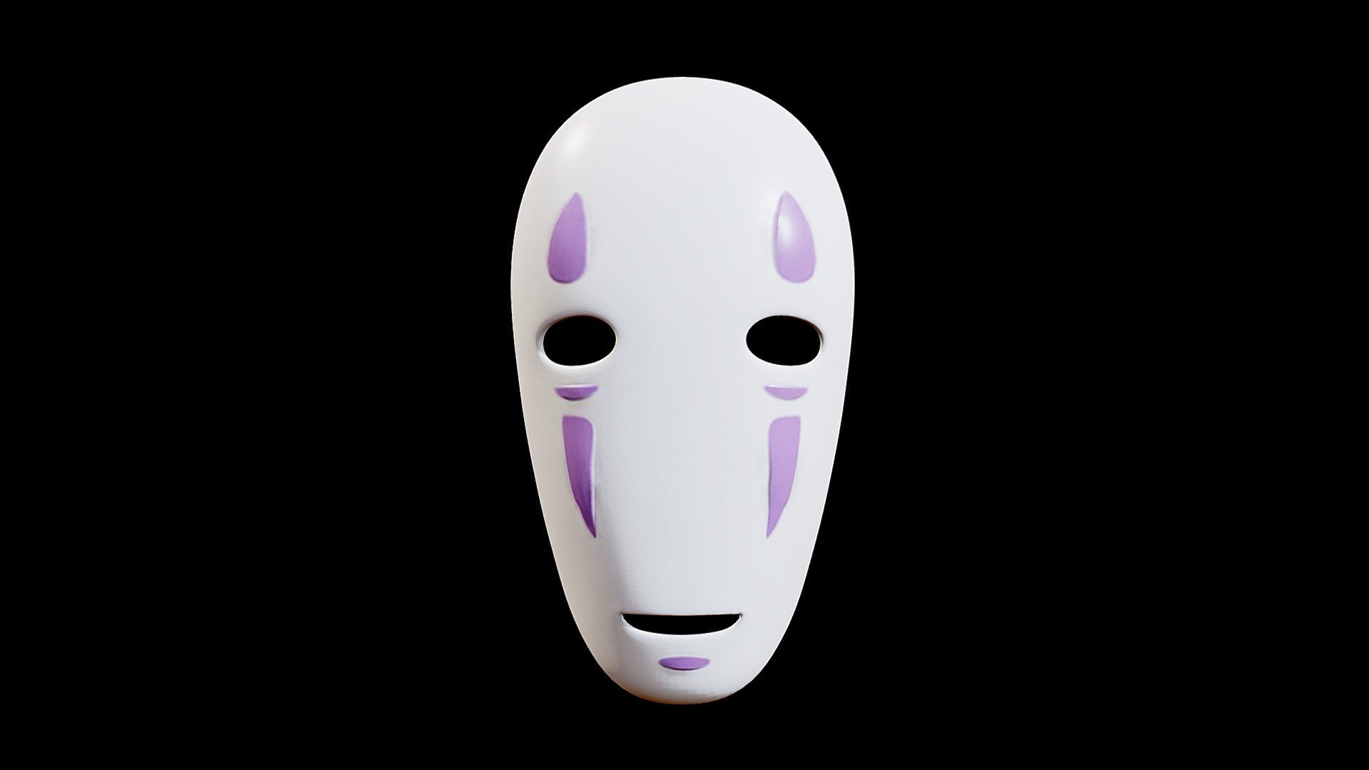 No Face Mask 3d model