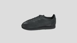 Nike Classic Cortez Leather 纯黑 阿甘_749571-002