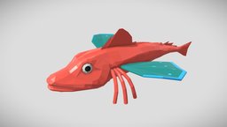 [Low Poly] Gurnard