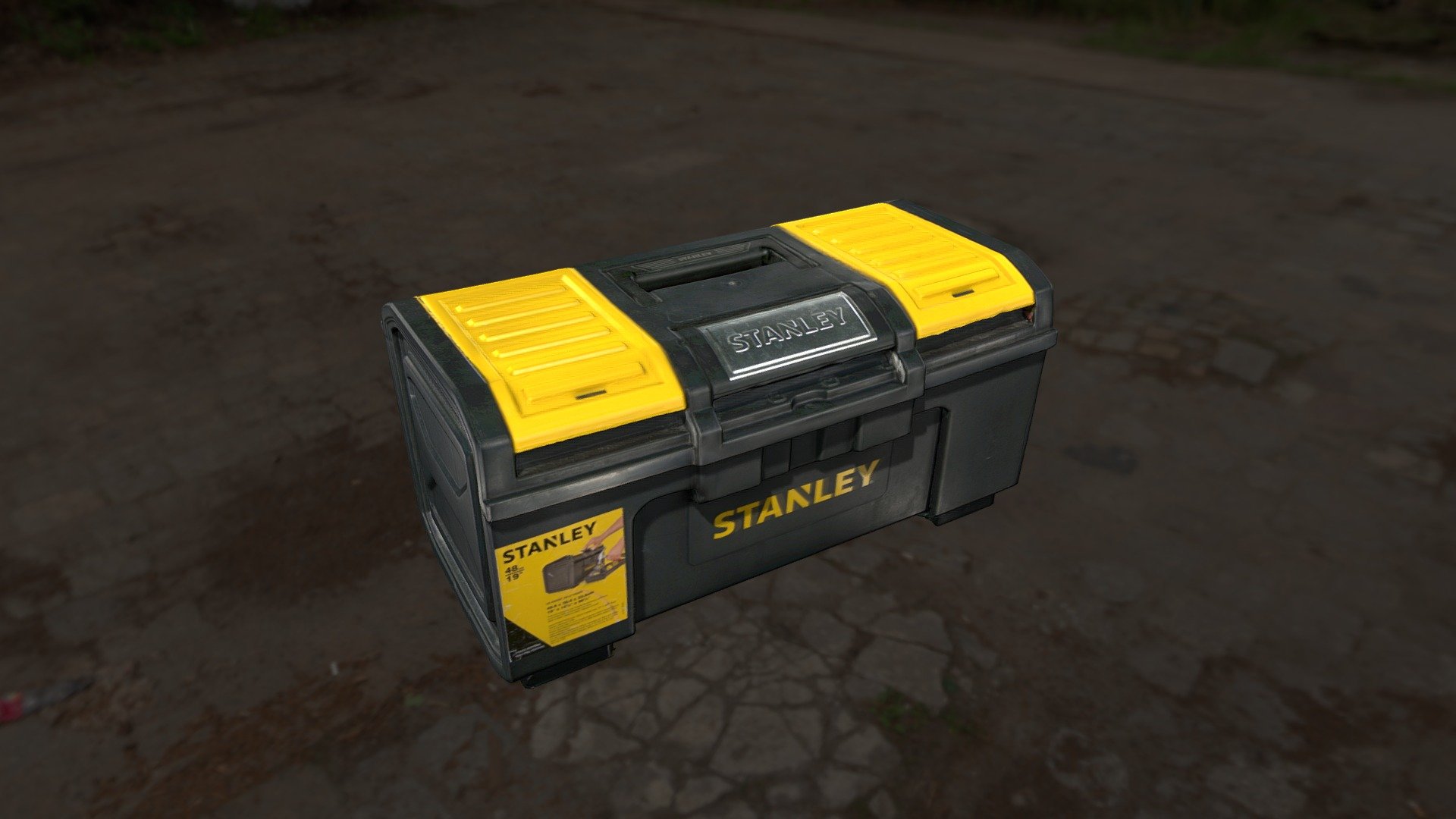 ToolBox Stanley 3d model