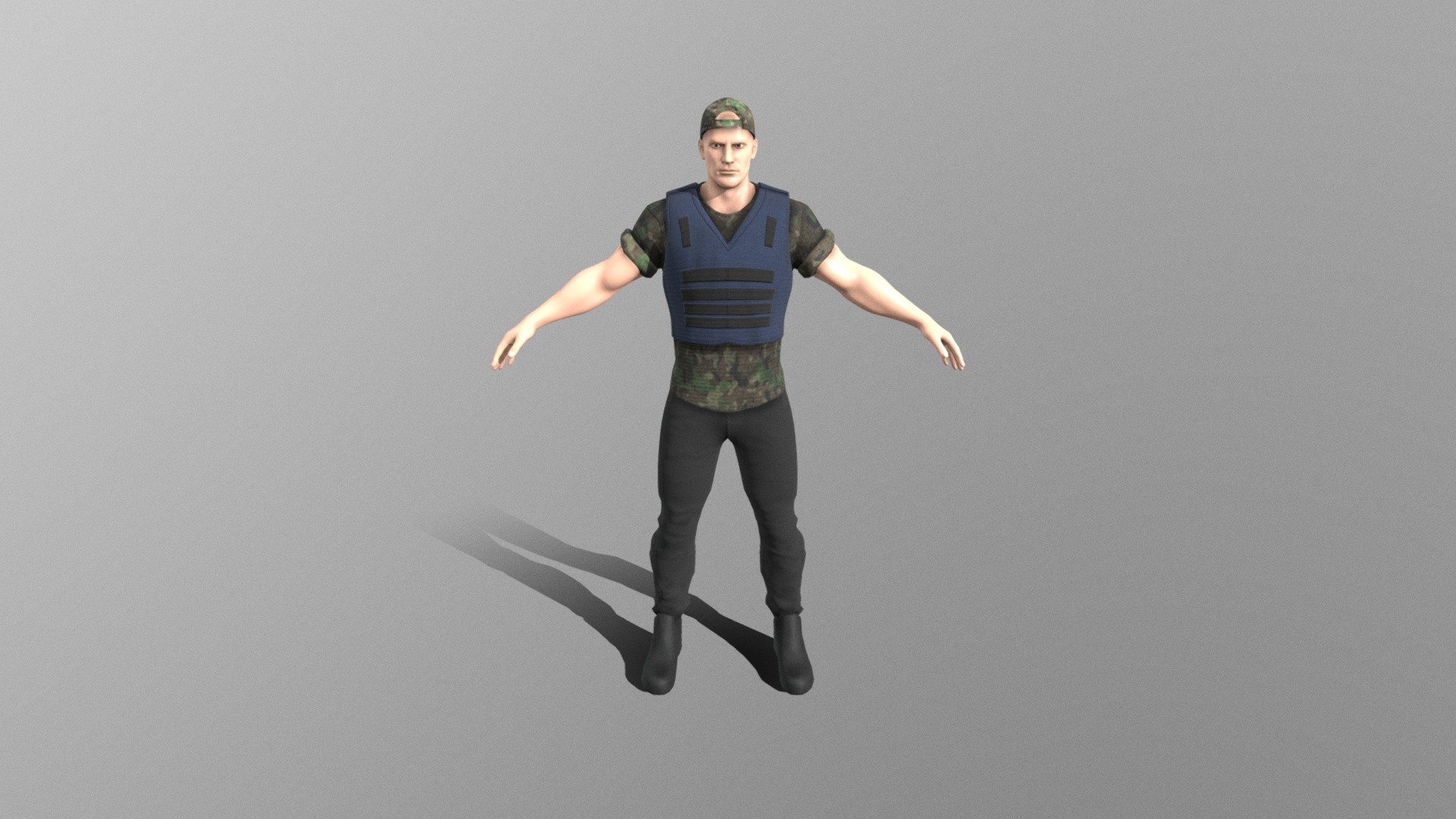 Chatacter_FPS_Final 3d model