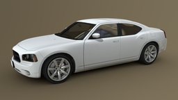 Dodge Charger (Low Poly)