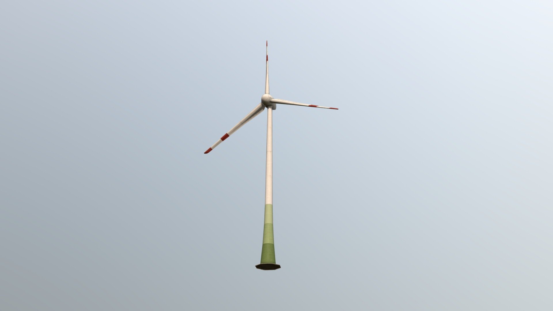 10MW Wind Turbine, Cities: Skylines Asset 3d model