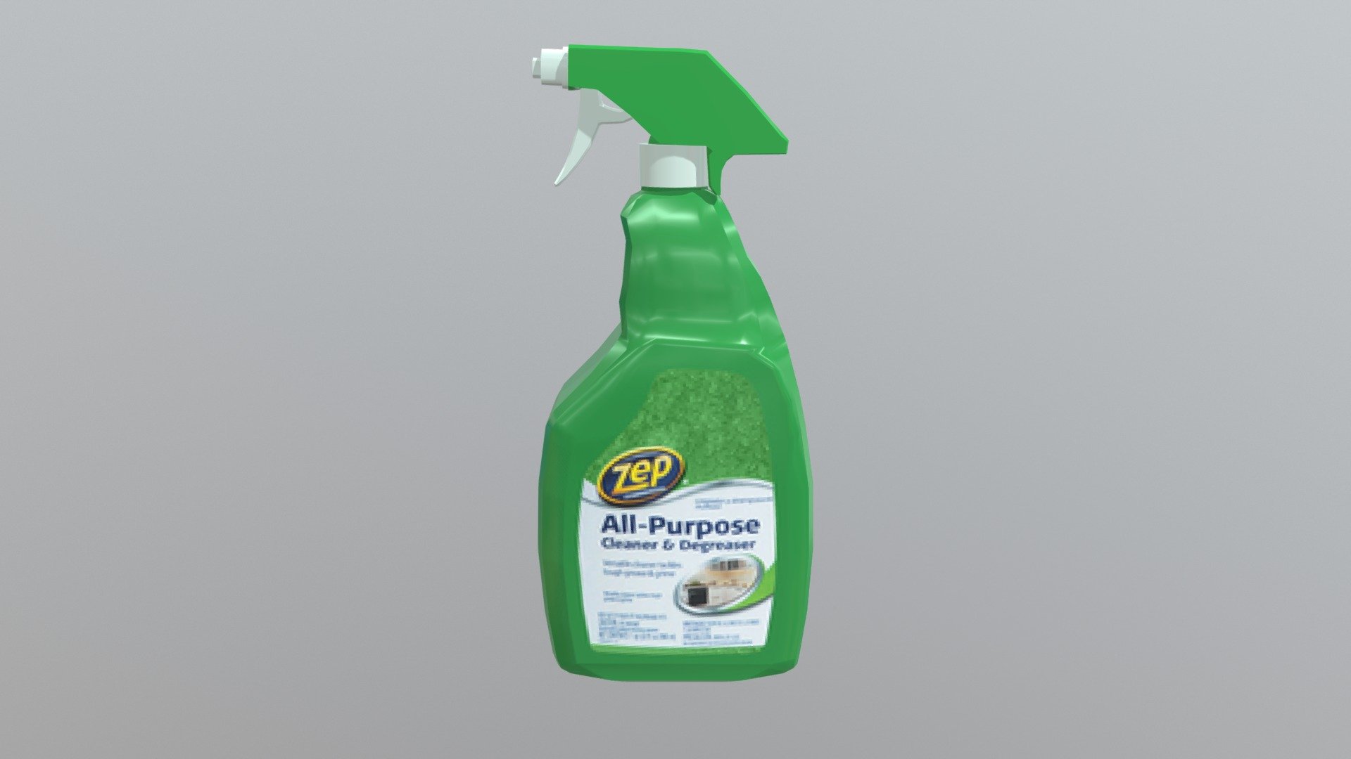 Zep Cleaning Product 3d model