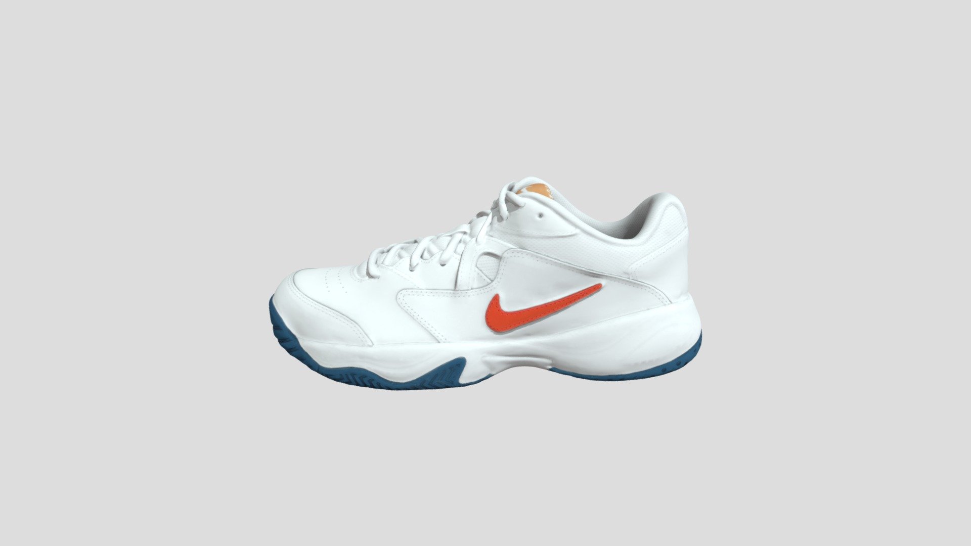 Nike Court Lite 2 白橙蓝_AR8836-105 3d model