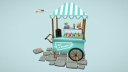 Ice Cream Cart