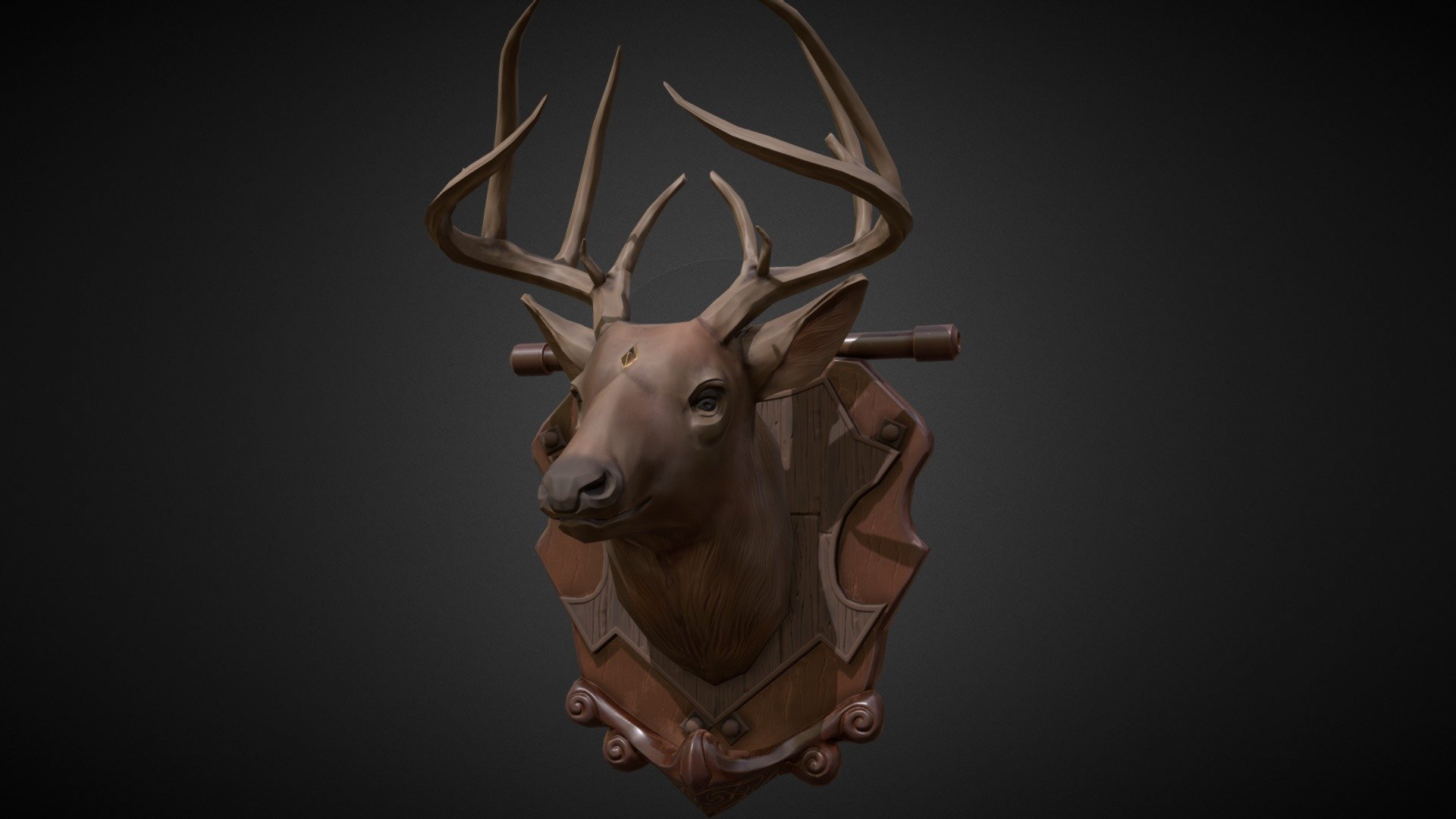 deer_head 3d model