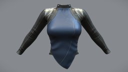 Female Sci- Fi Uniform Jacket