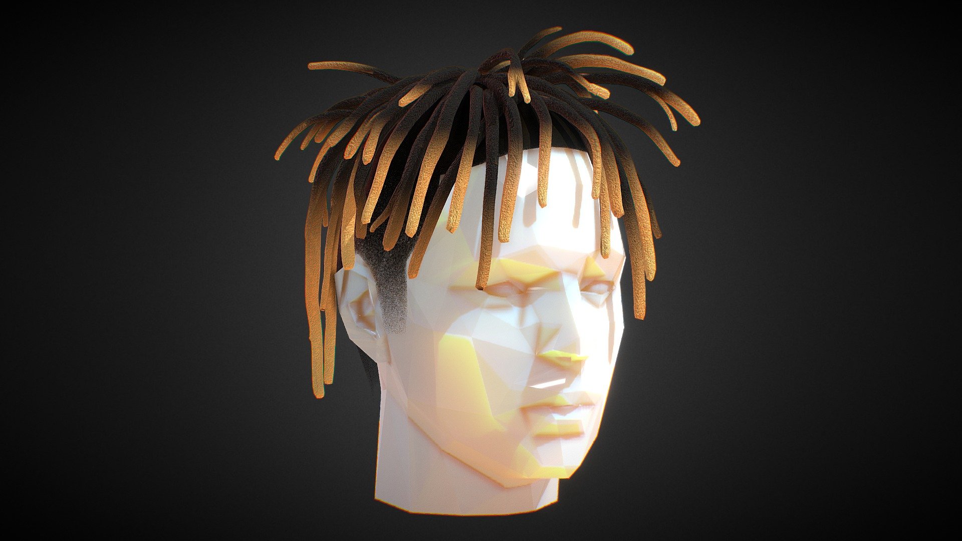 Dreads Inspired by Juice Wrld 3d model