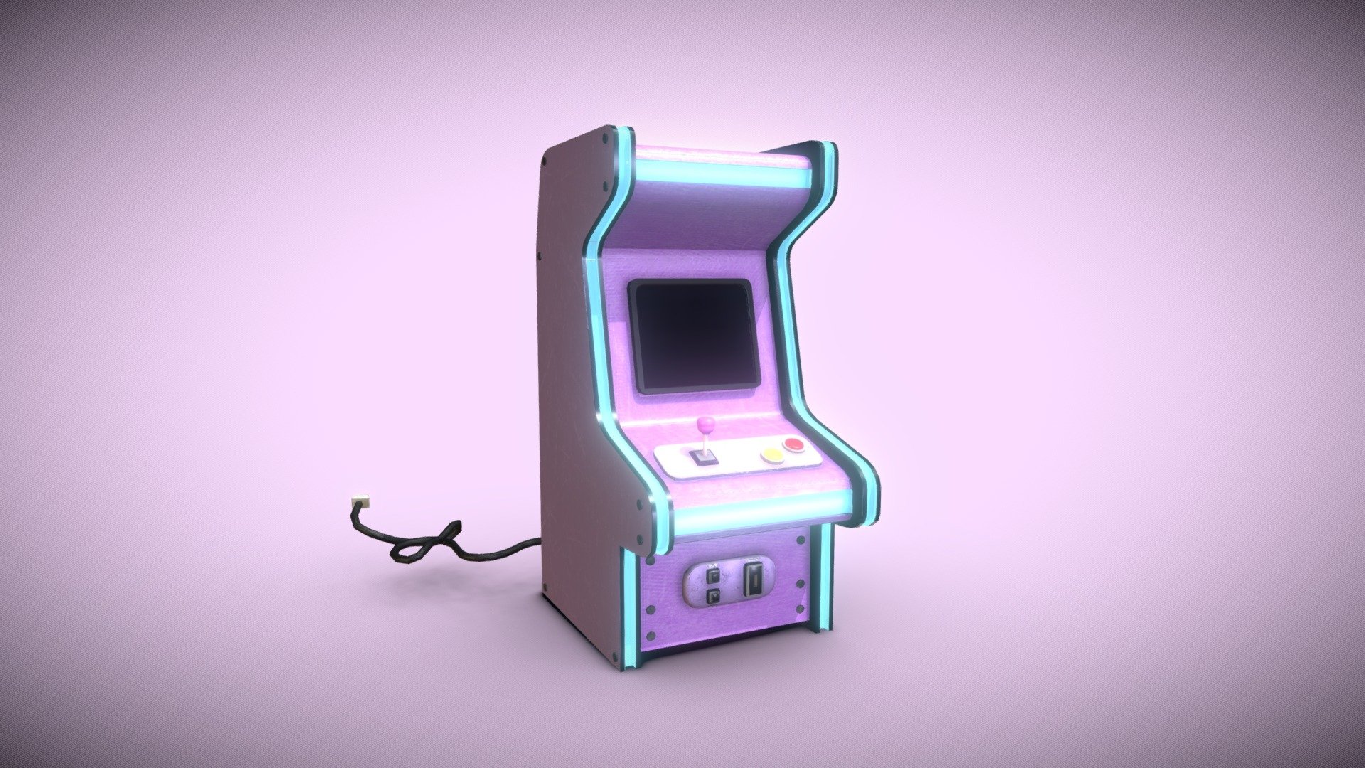 Arcade Machine 3d model