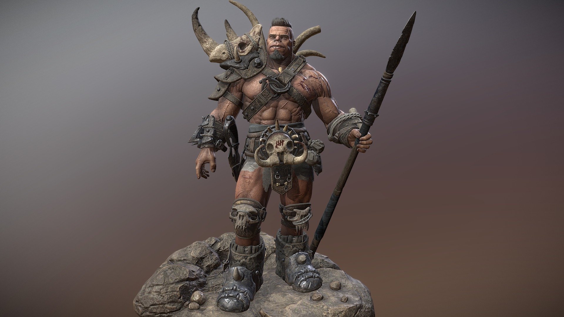 Hunter 3d model