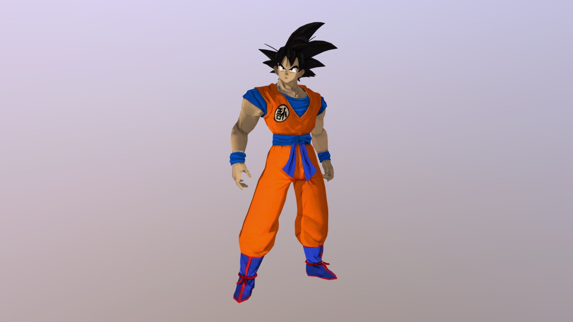 Goku 3d model