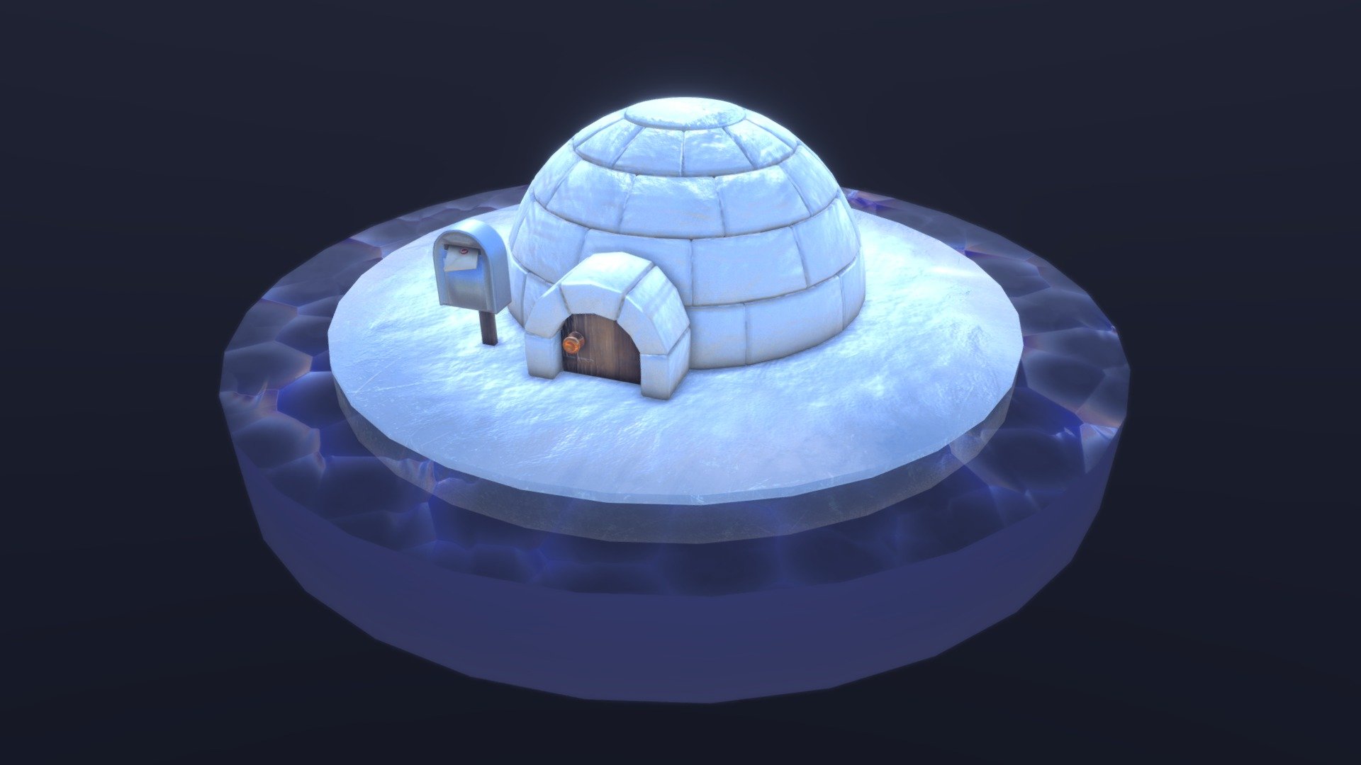 7-Igloo 3d model