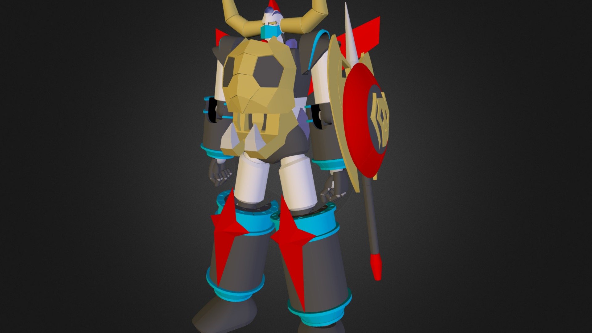 Gaiking Ver. 2 3d model