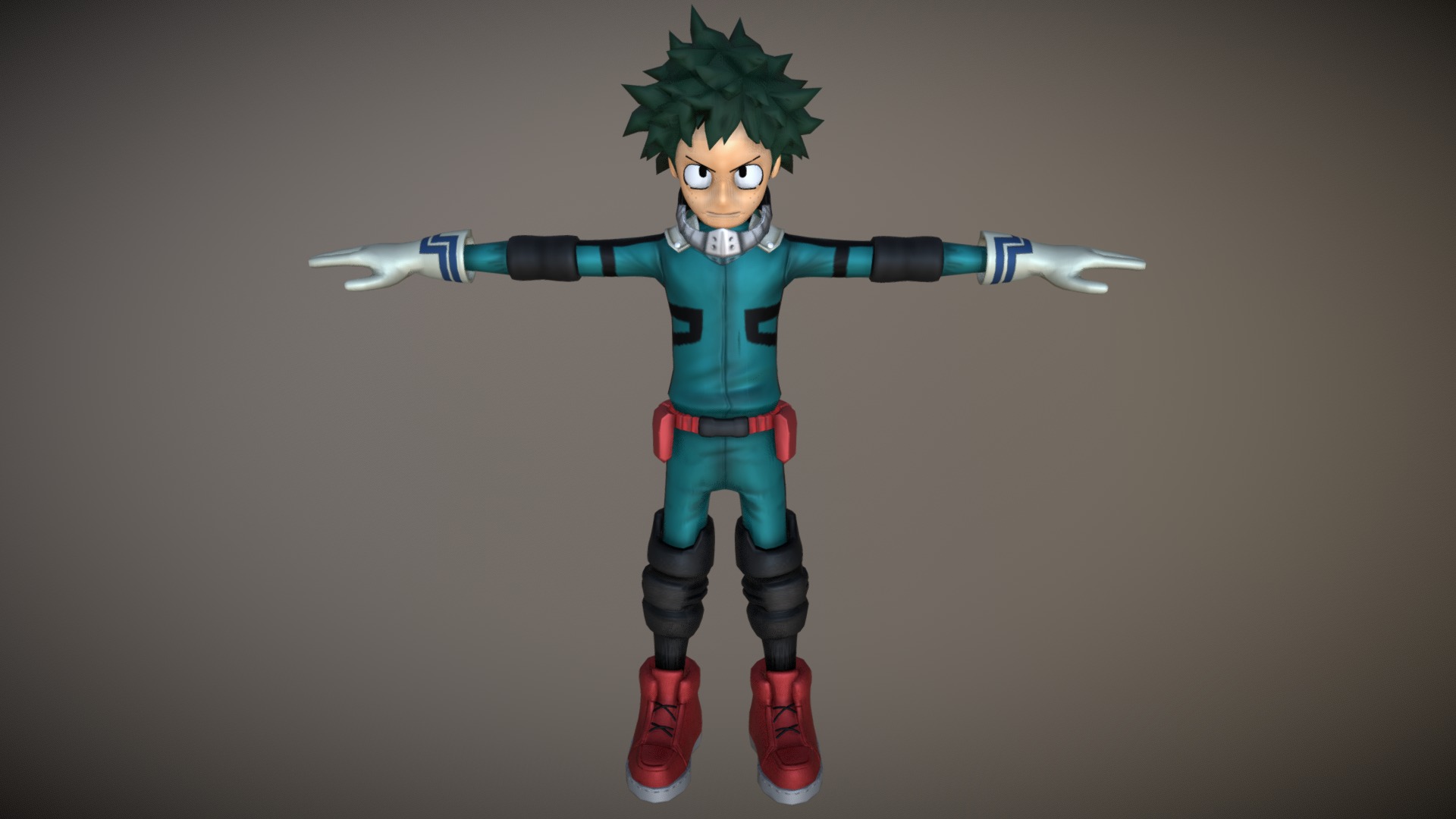 Izuku Midoriya 3d model