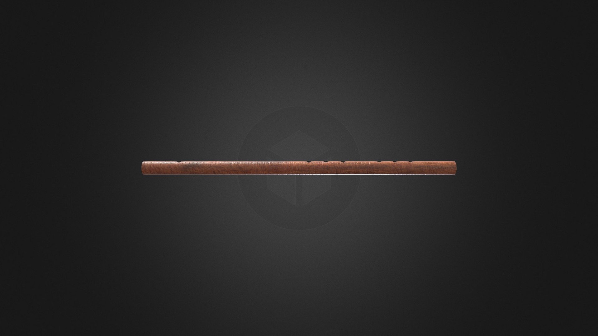 Flute 3d model